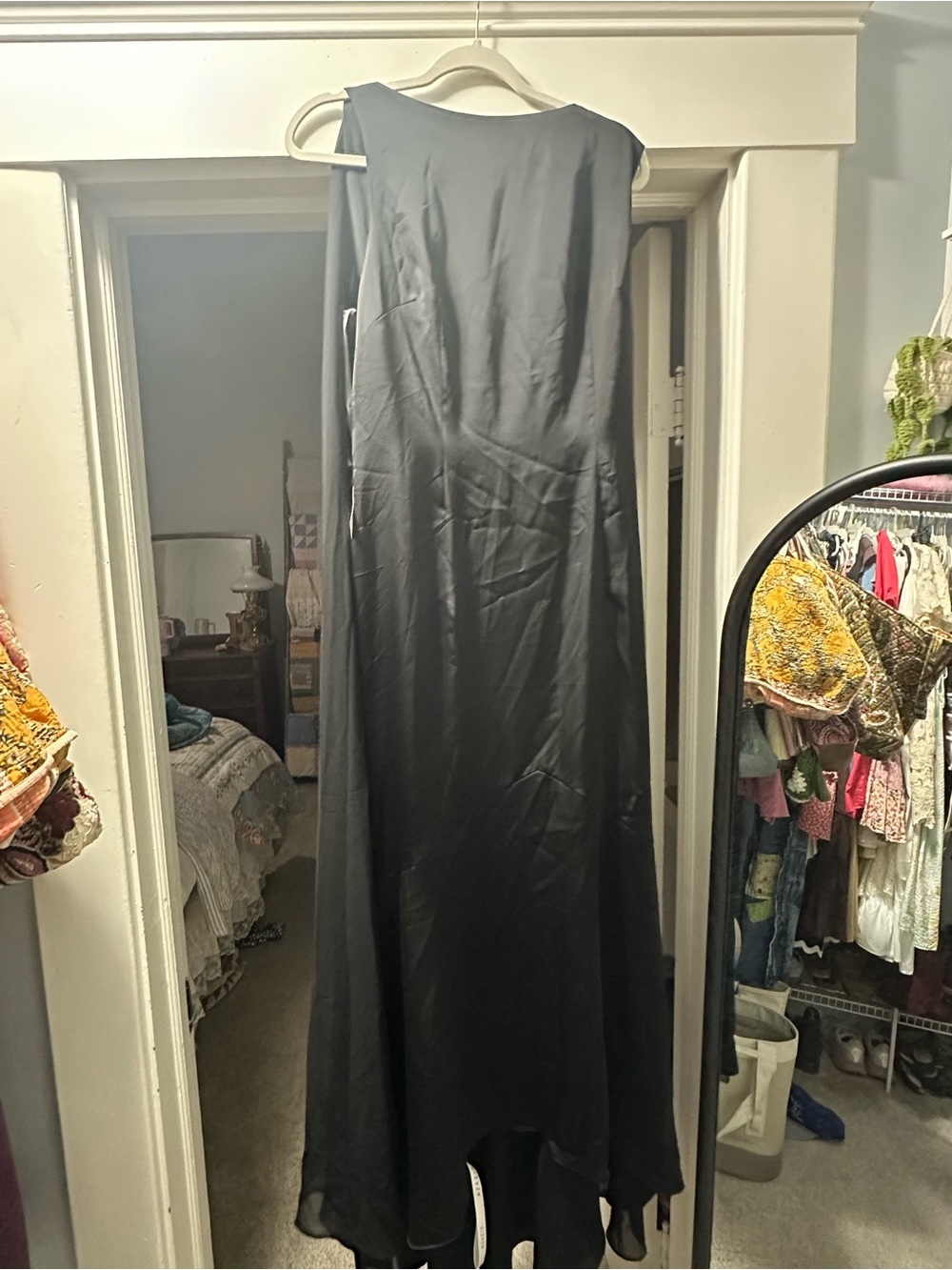 Azazie Black Sleeveless Maxi Dress